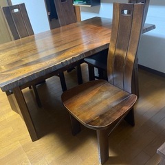 カリモク家具 ダイニングセットの画像