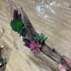 流木のハンドメイド吊り下げの画像