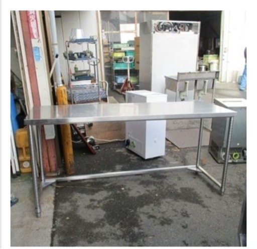 作業台 三方枠 BGなし 幅1800×奥行600×高さ845【業務用】