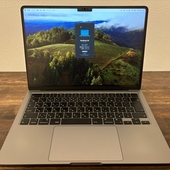 MacBook Air M2 13インチ 24G 512G JI...