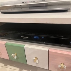 取引終了⭐︎テレビ　32型　ホワイト　パナソニック　ブルーレイレコーダーセットの画像