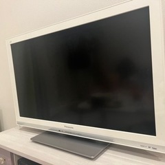 取引終了⭐︎テレビ　32型　ホワイト　パナソニック　ブルーレイレ...