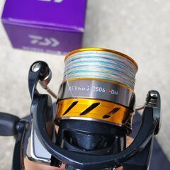 【値下げ】イカ釣りなどに！ PE糸付！DAIWA レブロス　2056H-DH　ダブルハンドルの画像