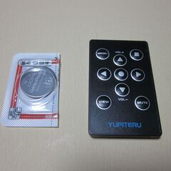 ユピテルレーダー用カードリモコン美品※新品ボタン電池付※