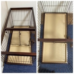 ペットゲージ トイレトレーニング 中古の画像