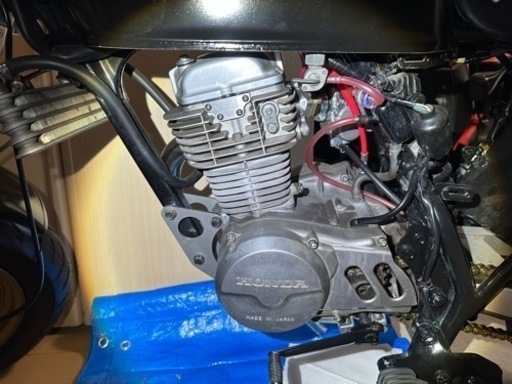 ★実働　HONDA ホンダ　エイプ100 エンジン本体のみ　ヨシムラ製115ccボアアップ　ヨシムラヘッド　オイルクーラー付き