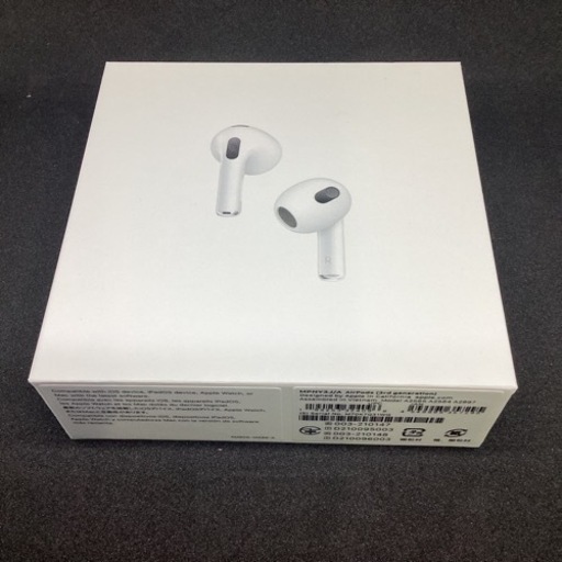 Apple AirPods 第三世代　未開封新品　MPNY3J/A Lightning充電ケース付き　ワイヤレスイヤホン エアーポッズ アップル Bluetooth