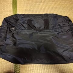 黒大きめボストンバッグの画像