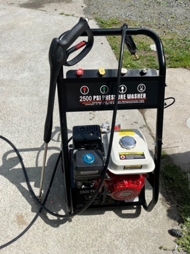 最終値下げ5月3日まで！！6.5馬力エンジン式高圧洗浄機