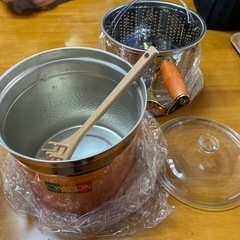 値下げ　未使用品　ロマーノ　パスタ鍋