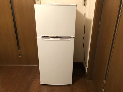 【決定！多数のお問合せありがとうございました】冷蔵庫 2ドア 126L 2017年