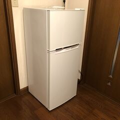【決定！多数のお問合せありがとうございました】冷蔵庫 2ドア 126L 2017年の画像