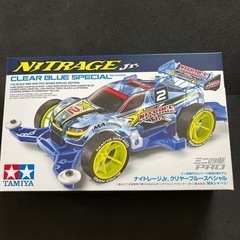 【新品】タミヤ　ミニ四駆　ナイトレージjr クリヤーブルースペシ...