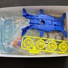 【新品】タミヤ　ミニ四駆　ナイトレージjr クリヤーブルースペシャル　MAシャーシの画像