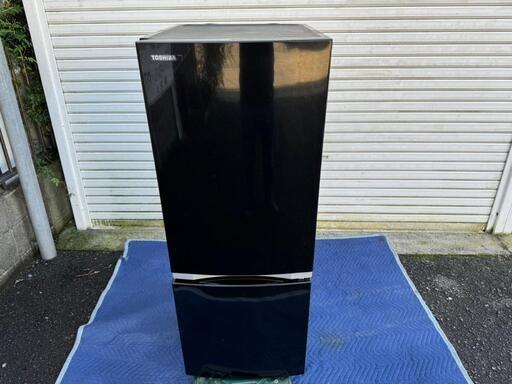 冷蔵庫★東芝★TOSHIBA★2019年★153L★GR-P15BS(K)★黒★引取り限定