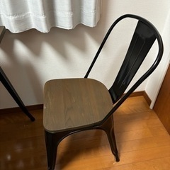 ※引き取り限定【NOCE】ダイニングテーブル&チェア2脚の画像
