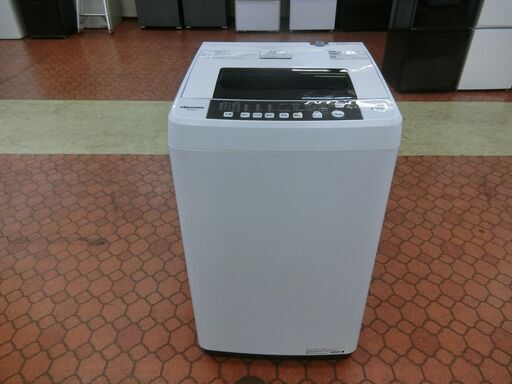 ID 070785　洗濯機5.5K　ハイセンス　２０１９年　HW-E5502