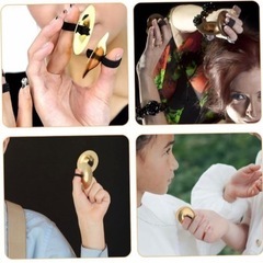 フィンガーシンバル　指シンバル　ベリーダンス　知育楽器の画像