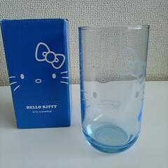 未使用　ハローキティガラスタンブラー
