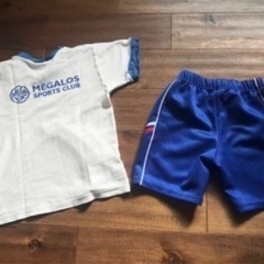 メガロス　体育クラブの体操服　100サイズの画像