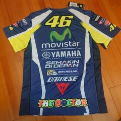 新品・未使用  VR46  ヴァレンティーノ・ロッシ  YAMAHA  モトGP  Tシャツ メンズの画像