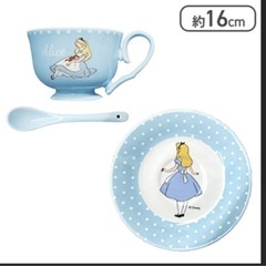 セット購入でお得に！不思議の国のアリス　ティーカップセット　キャラクター　ディズニー　Disney  食器の画像