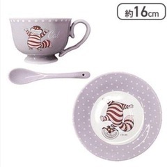 セット購入でお得に！不思議の国のアリス　ティーカップセット　キャラクター　ディズニー　Disney  食器の画像