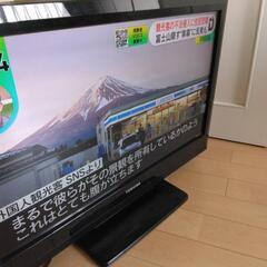 東芝32型液晶テレビの画像