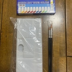 SAKURA⭐︎絵の具⭐︎パレット⭐︎筆セット