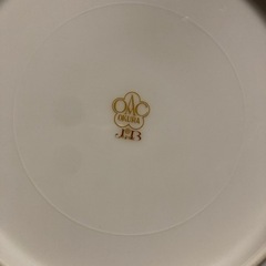 大倉陶園③ お皿の画像