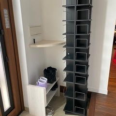CDラック　家具 収納家具 本棚の画像