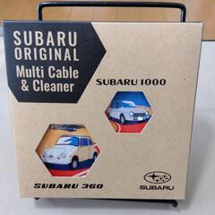 非売品 SUBARUオリジナル マルチケーブル&クリーナー【未使用】