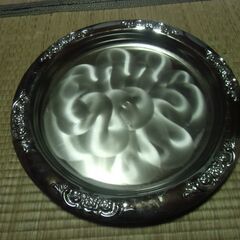 レトロ オードブル皿 フルーツ皿 金属製 お譲りします。＊石川県...