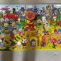 アンパンマン　大きなジグソーパズル　アスレチックの画像