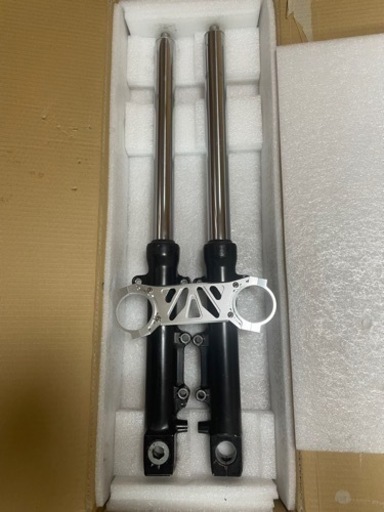 kawasaki　zrx1200Rフロントフォーク 　美品スタビライザー付きセット売り