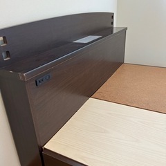 ベッドフレーム セミダブルの画像