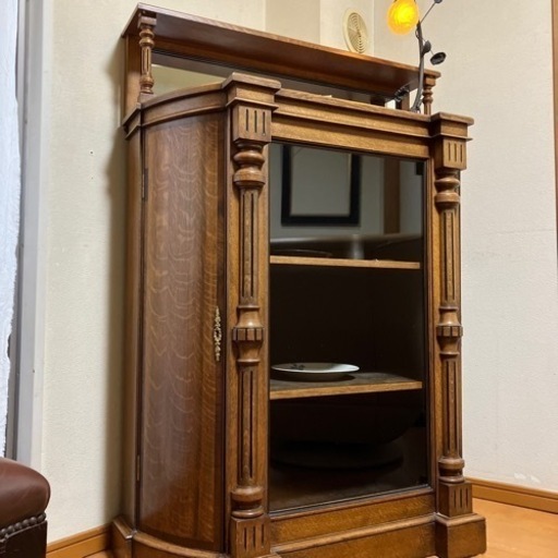 【お話し中】アンティーク　ディスプレイケース　　　キャビネット