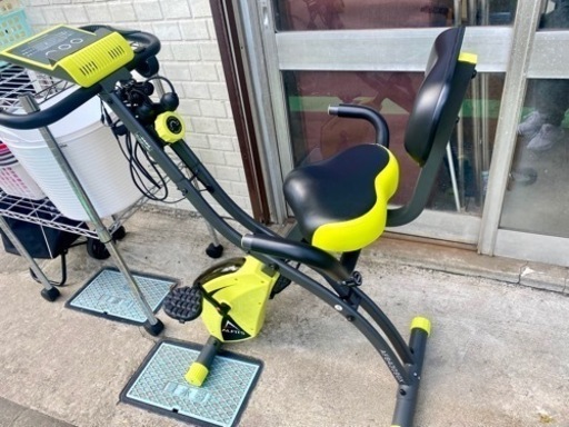 フィットネスバイク エアロバイク コンフォートバイク2 エクササイズバンド・タブレットトレー付き AFB4309GX クロスバイク エクササイズバイク