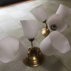 蛍光灯器具(シャンデリアタイプ)2個