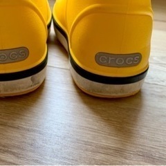 値下げ　クロックス レインブーツ  子供用 crocs 長靴の画像