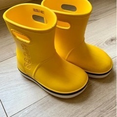 値下げ　クロックス レインブーツ  子供用 crocs 長靴