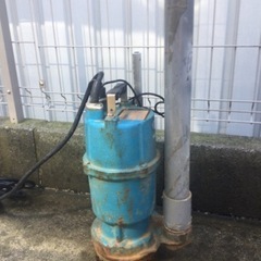 動作品 自動水中ポンプ ライポン 40LA-5,25S 100V 50Hz 極東機械製作所 排水ポンプ　の画像