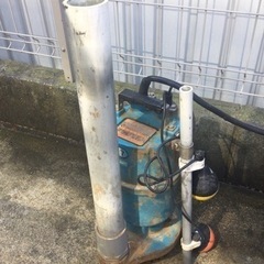 動作品 自動水中ポンプ ライポン 40LA-5,25S 100V 50Hz 極東機械製作所 排水ポンプ　の画像