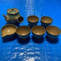 急須湯冷し湯呑みセット