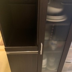 食器棚、キッチン収納、ニトリ、スライド棚
