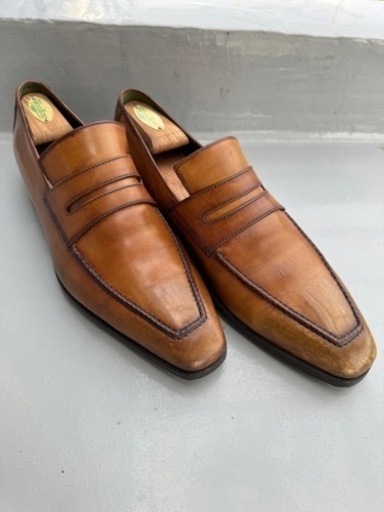 【美品】ベルルッティ　アンディ　サイズ8 デムジュールライン　ブラウンローファー