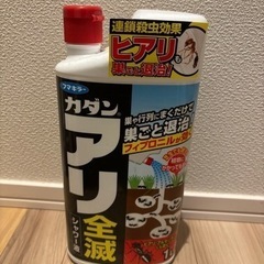 アリ退治　殺虫剤