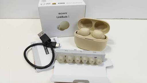 【動作品】SONY LinkBuds S/WF-LS900N/エクリュ
