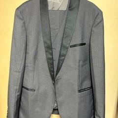 タキシード　グレー　1回のみ使用　お値下げしました