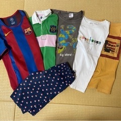 取引中【無料】ボーイズ男の子　ユーズド　130.140センチ4....